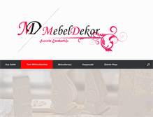 Tablet Screenshot of mebeldekor.com